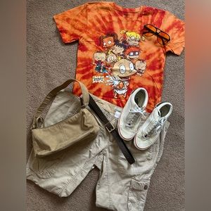 🔸3/$20🔸 
Rugrats tie dye cotton shirt